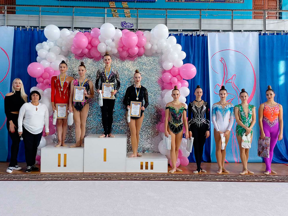 Відбулися змагання чемпіонату Кіровоградської області з художньої гімнастики