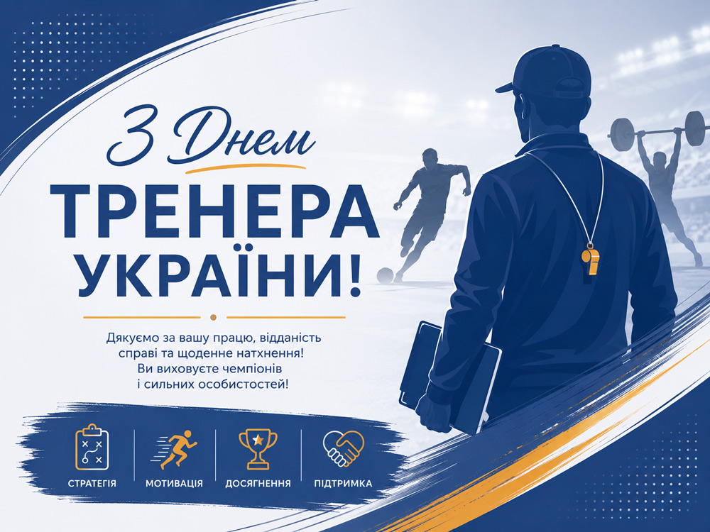 З Днем тренера України!